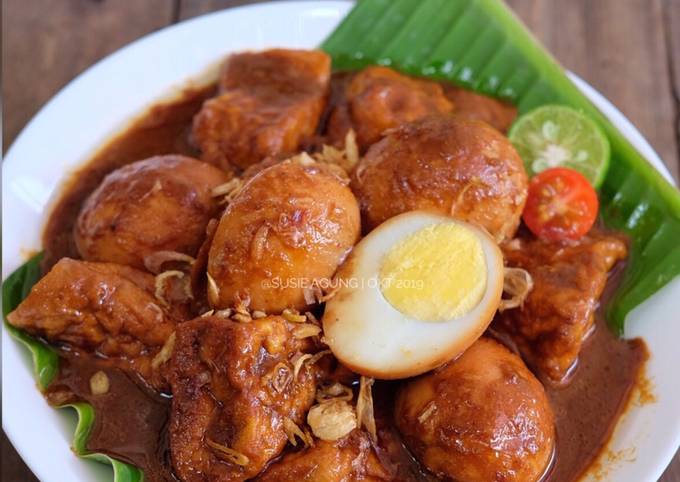 Resep Semur Telur And Tahu Oleh Susi Agung Cookpad