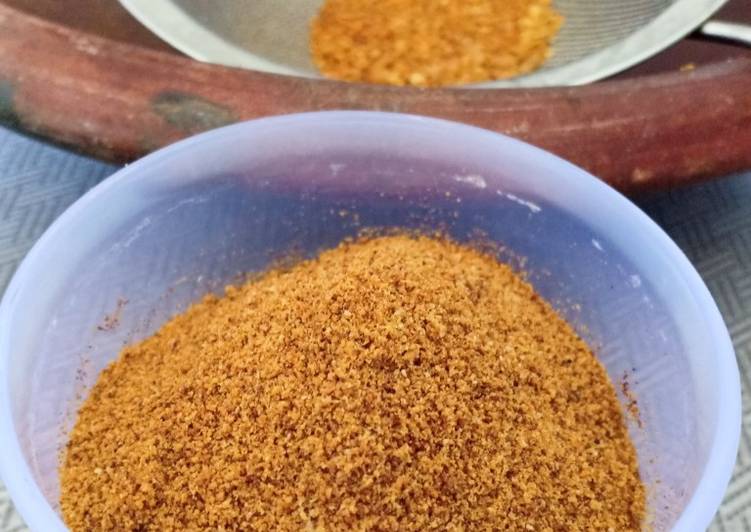 Homemade Chicken Seasoning Powder (Kaldu Ayam/Penyedap Rasa)