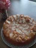 Torta de manzana invertida
