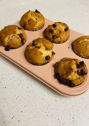 A picture of Chocolate Chip Muffins.