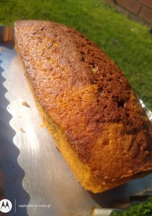 Una foto de Budín De Limón y Chocolate🍋🍫