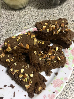 Una foto de Brownie keto