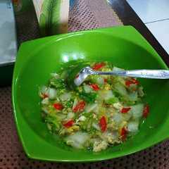 รูปของ Sayur Sawi Putih Cah Telor