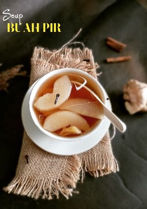 Foto resep Sup Buah Pir