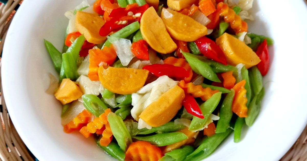 Tumis Buncis Wortel Kol Sosis