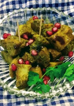 A picture of Crispy aloo Chaat.