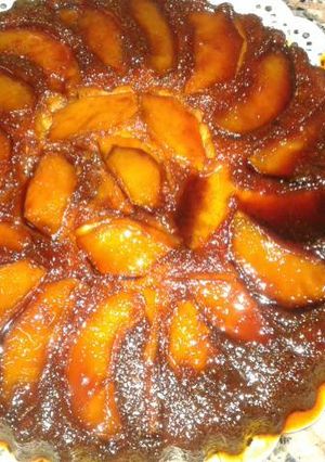 Una foto de Tarta invertida de manzana apta para celíacos ♡