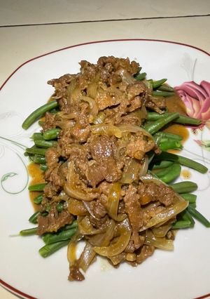 Foto resep Baby buncis beef bulgogi