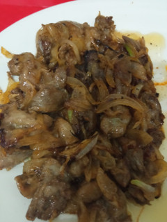 Una foto de Mollejas encebolladas