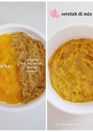 Foto resep Menu Mpasi 4 Bintang 6mo+ Kabocha
