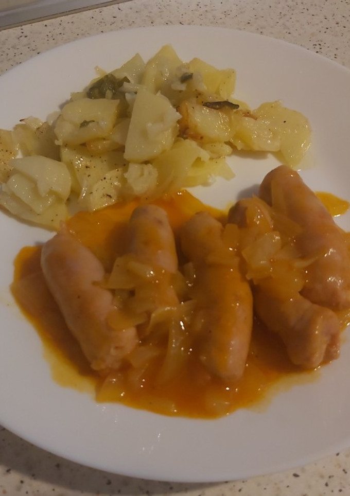 Una foto de Patatas a lo pobre al horno😁