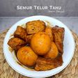 Semur Telur Tahu Kecap