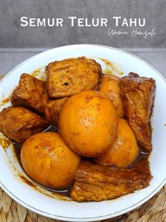 Foto resep Semur Telur Tahu Kecap
