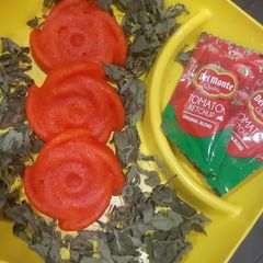 A picture of Flower Idli.