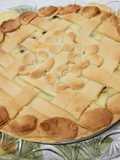 Crostata con ricotta e gocce di cioccolato