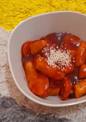 Foto resep Tteobokki homemade ~ Topokki nasi