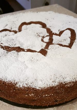 A picture of Torta Caprese.