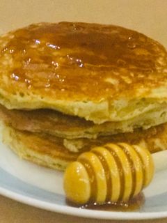 صورة لوصفة بان كيك التمر🥞