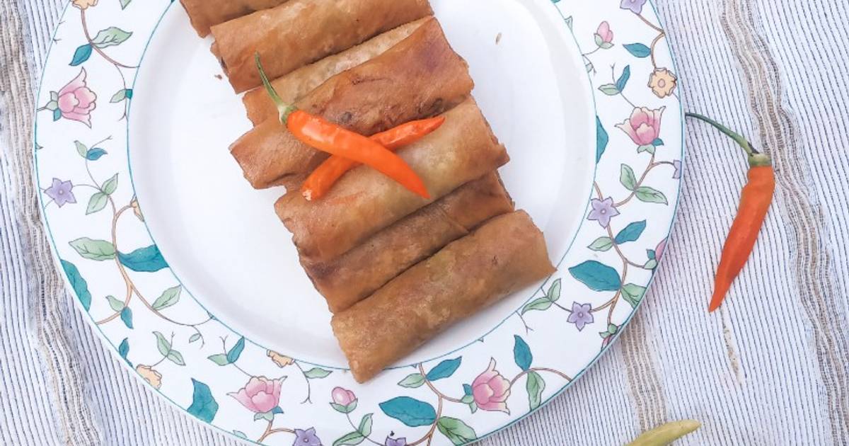 Resep Lumpia Wortel Tauge oleh A - Cookpad