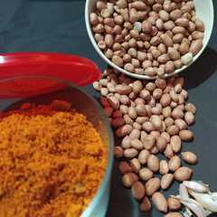 A picture of सोलापुरी शेंगदाणा चटणी (shengdana chutney recipe in marathi).