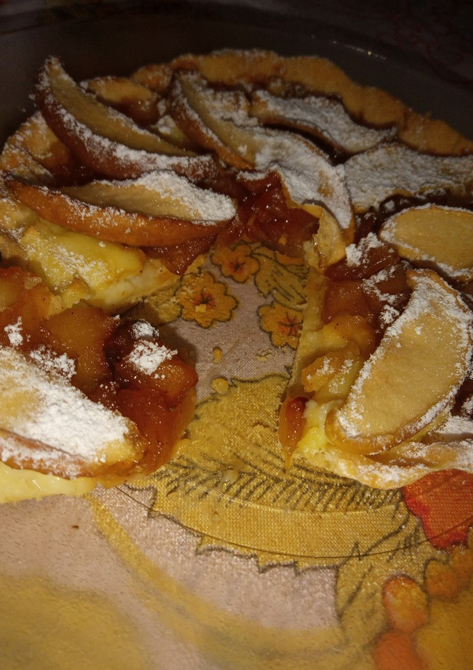 Una foto de Tarta de manzana endulzada con edulcorante