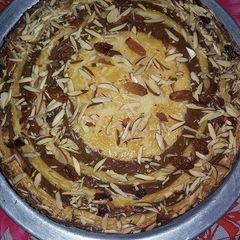 A picture of Zebra cake.