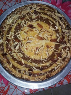 A picture of Zebra cake.