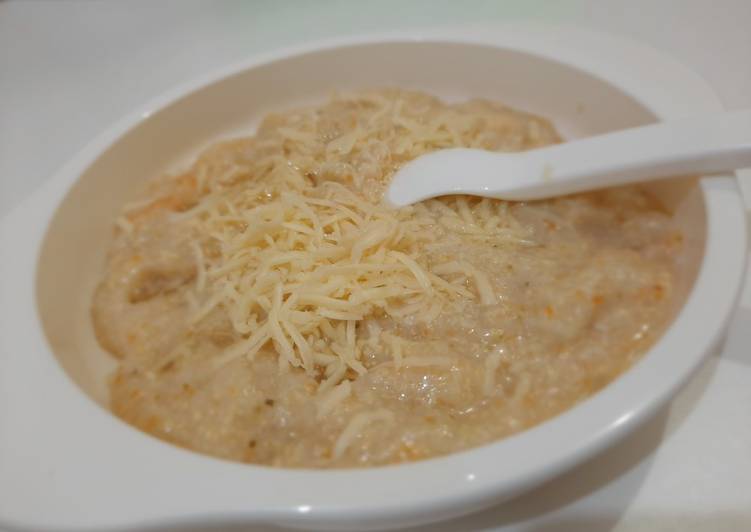 6. Bubur Ayam Telur MPASI 10 bulan