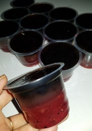 Foto resep Agar agar blackpink. Ayeayeee 😂