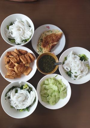 Hình của món Bún nước tương gây nhớ thương.