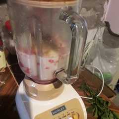 Una foto de Licuado de frutilla