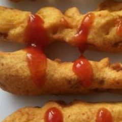 A picture of Finger pakoda.