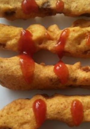 A picture of Finger pakoda.