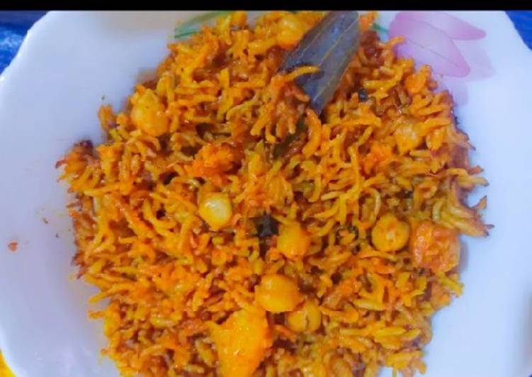 Simple Way to Prepare Speedy Chhole biryani