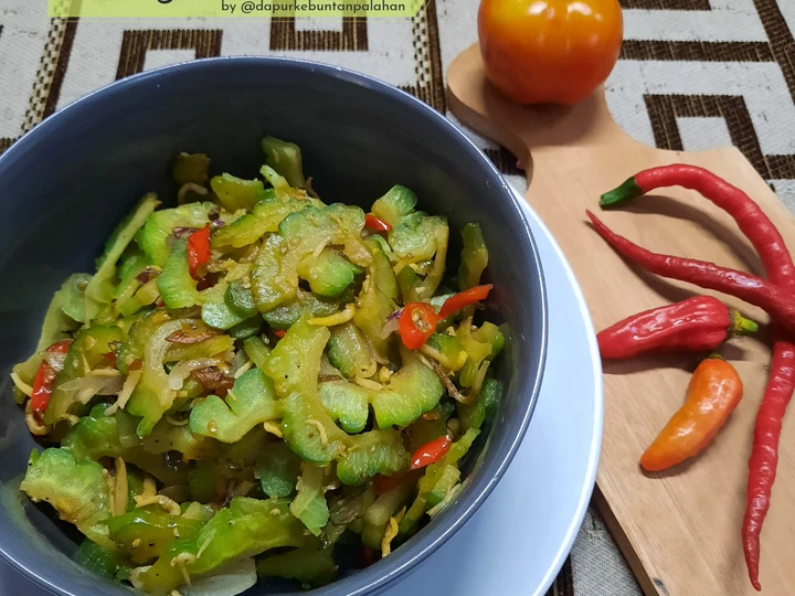 Cara Mudah Menyiapkan Resep 83. Oseng Pare Teri yang Sempurna Anti Ribet, Lezat