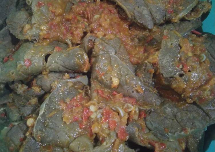 Resep Paru Balado yang Lezat Sekali