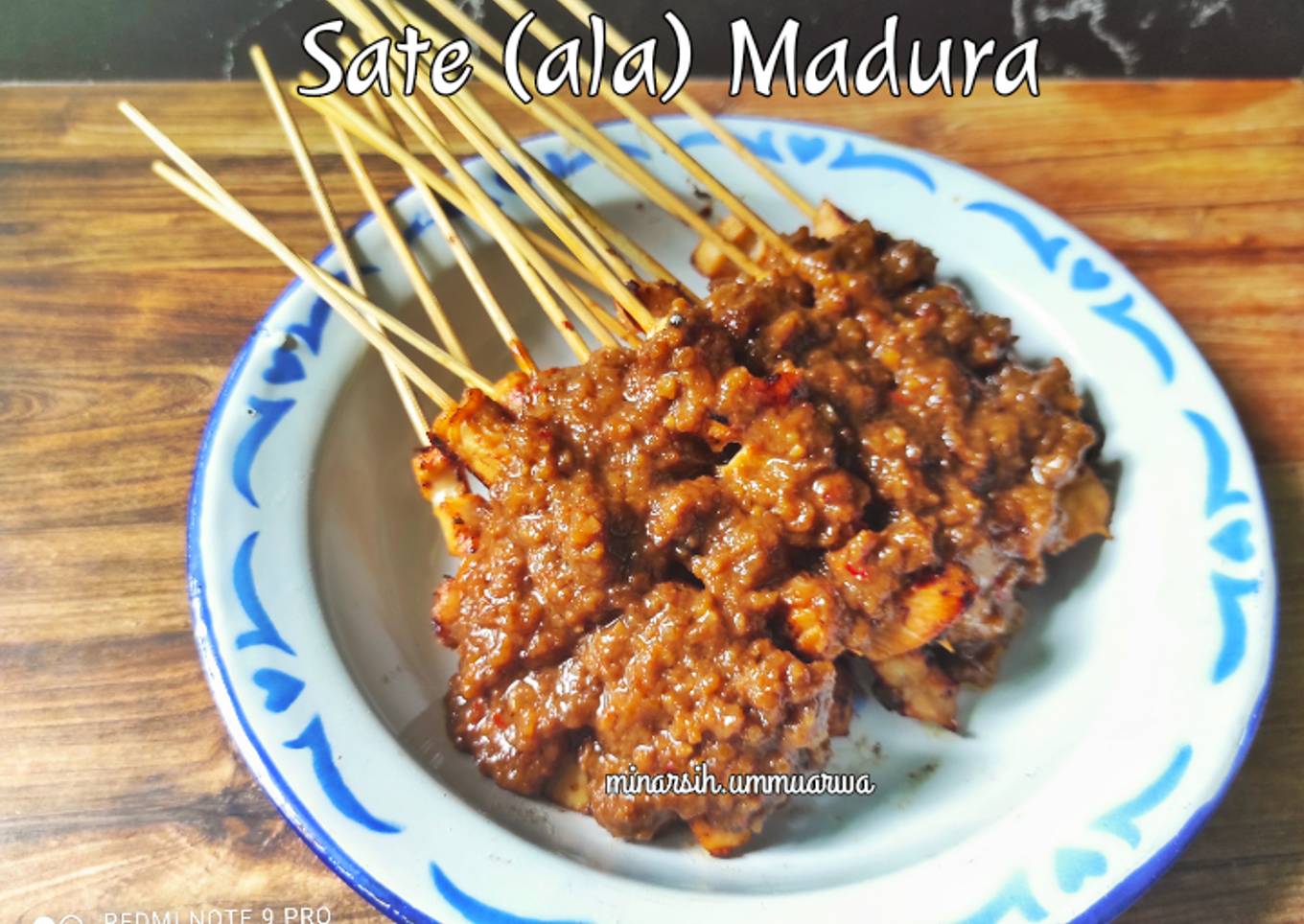 Sate Ayam (ala) Madura