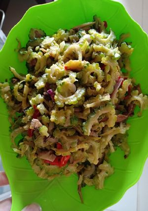 Foto resep Tumis pare teri