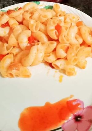 A picture of Masala pasta.