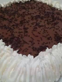 Una foto de Tarta fácil y rápida de galletas