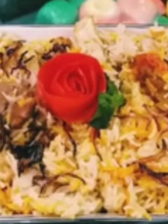 A picture of Namkeen Mutton Pulao Recipe.