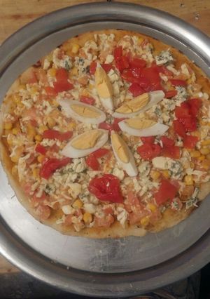 Una foto de Pizza de Estación
