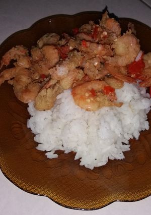 Foto resep Udang geprek