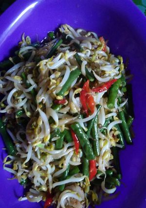 Foto resep Oseng toge+kacang panjang simple no ribet