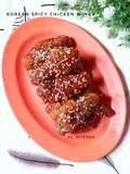 Korean Spicy Chicken Wings