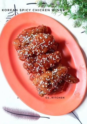 Foto resep Korean Spicy Chicken Wings