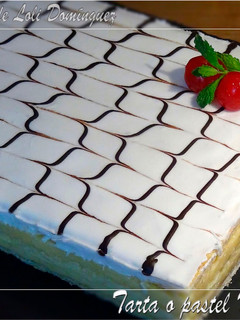 Una foto de Tarta o pastel Milhojas Napoleón