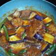 Balado perkedel udang dan terong