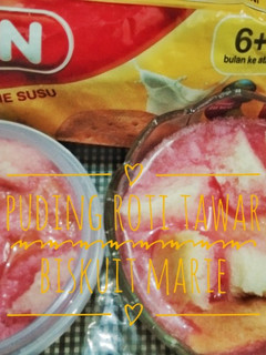 Foto resep Puding Roti Tawar biskuit Marie SUN MPASI 8 bulan