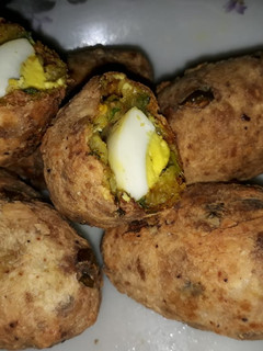 A picture of Stuffed Egg Kabab.